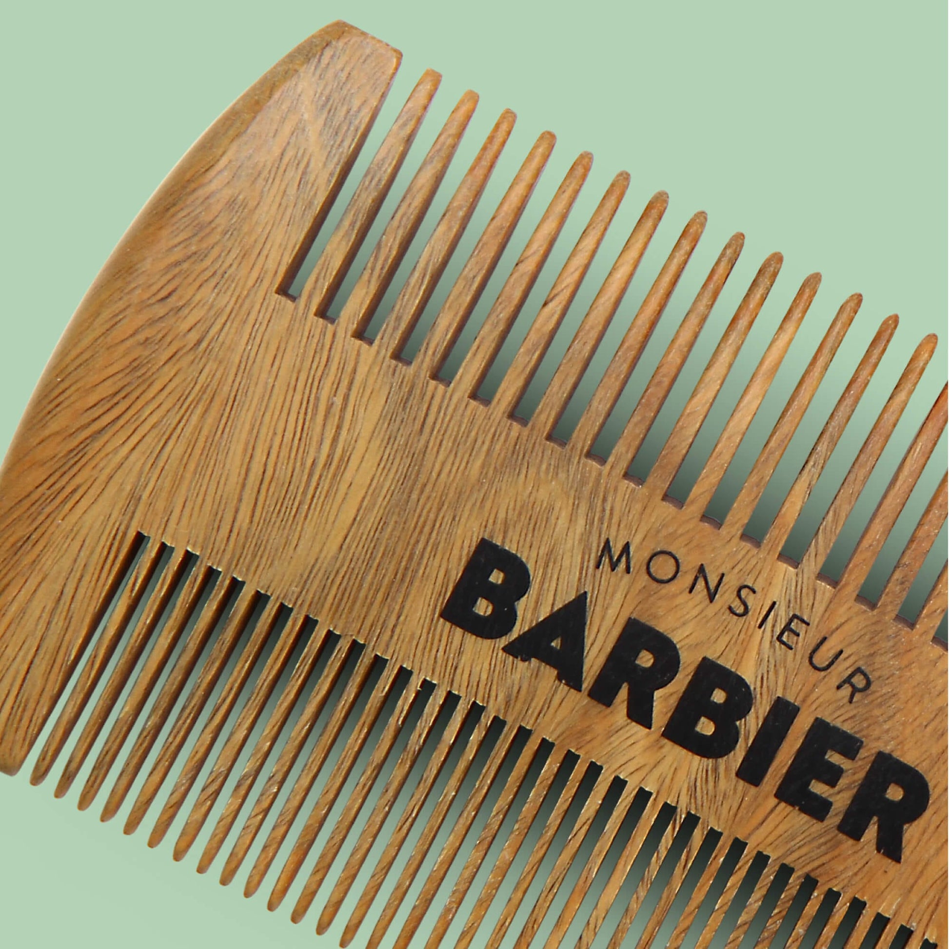 Peigne avec manche 2 en 1 - cheveux et barbe – Barber side.fr